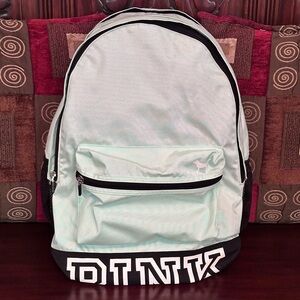 Victoria’s Secret PINK Bookbag - Mint Blue/Green